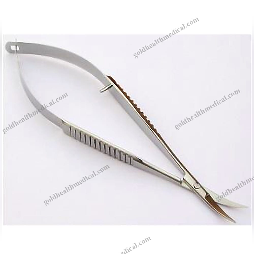 Castroviejo Curved Micro Spring Scissors