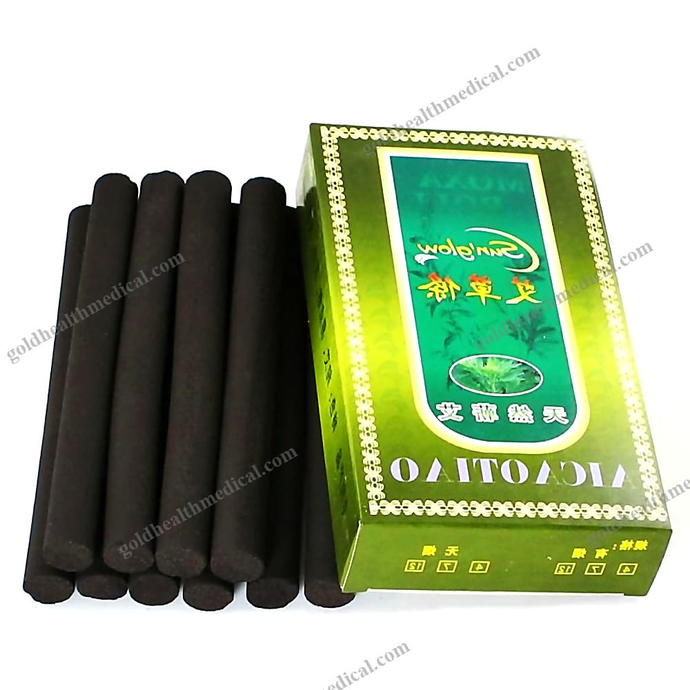 Moxa Stick Roll Burner Smokeless Moxibustion Rolls
