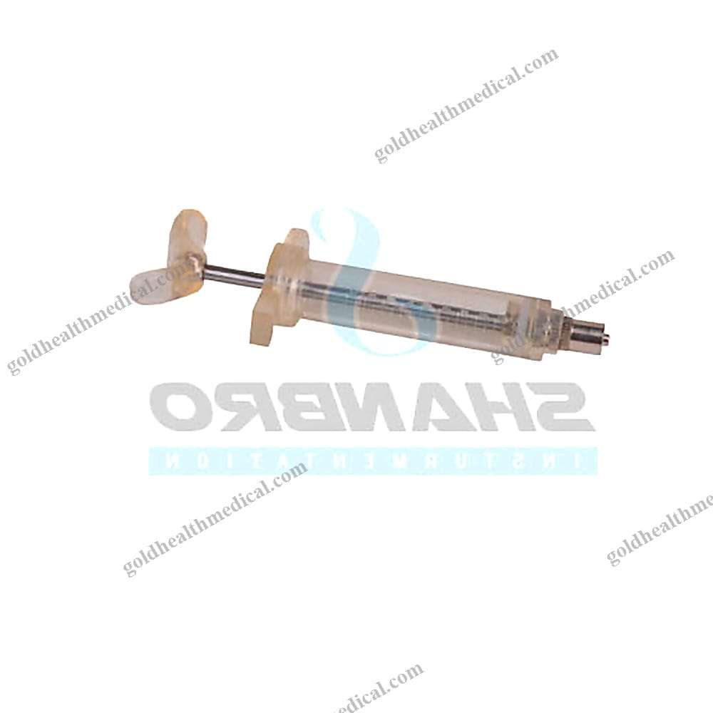 Professional 5ml Veterinary Metal Syringe
