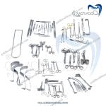 Odontomed Basic Surgical Instrument Set  CE Certified 3Year Manual