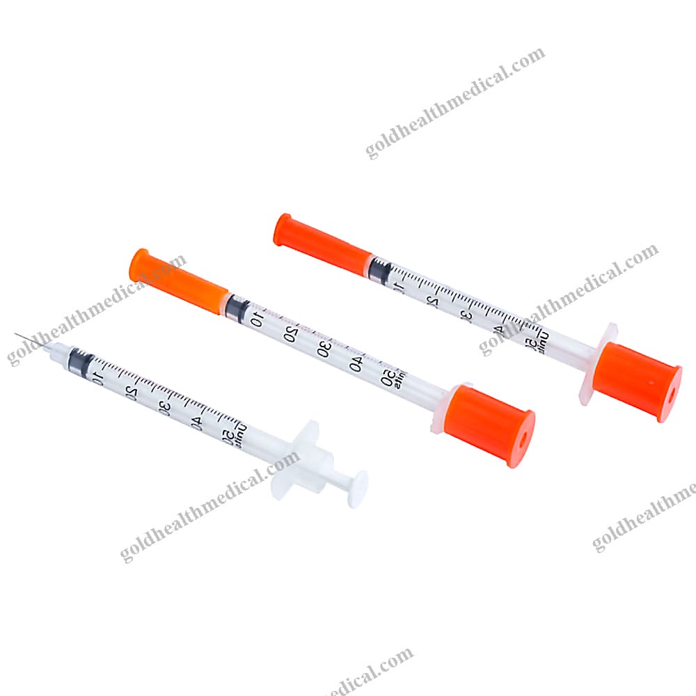 Sterilized Insulin Syringes 03ml 0
