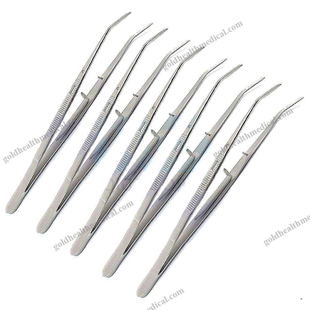 Dental SelfLocking Tweezers Forceps CE ISO Certified