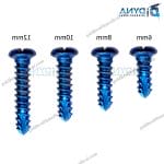 Titanium Mini Cortical Screws 6mm12mm